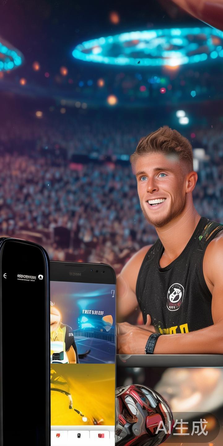 例如，用户可以在休息间隙观看明星运动员的专访，了解